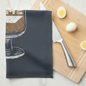 Linge De Cuisine Heure du café (Quart Plié)