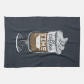 Linge De Cuisine Heure du café (Horizontal)