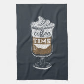 Linge De Cuisine Heure du café (Vertical)