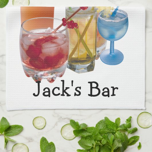 Linge De Cuisine Heure du cocktail (Plié)