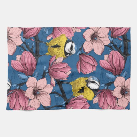 Linge De Cuisine Heure du printemps (Horizontal)