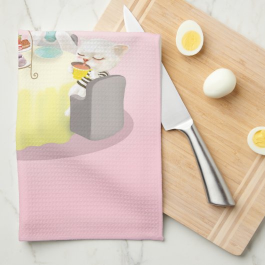 Linge De Cuisine Heure du thé (Quart Plié)