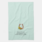 Linge De Cuisine Heures à la grange et le vin (Vertical)