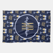 LINGE DE CUISINE HEUREUSE NOUVELLE ANNÉE & VIN NOËL MONOGRAM PERSON (Horizontal)