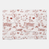 Linge De Cuisine Heureuse Sainte-Valentin (Horizontal)