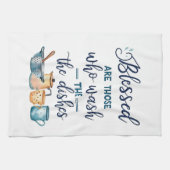 Linge De Cuisine Heureux Ceux Qui Laver Les Plats (Horizontal)