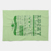 Linge De Cuisine Heureux De Vous Avoir (Horizontal)