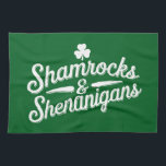 Linge De Cuisine Heureux Jour de la Saint Patrick Lucky Shamrock&Sh<br><div class="desc">Heureux Jour de la Saint Patrick Lucky Shamrock&Shenanigans</div>