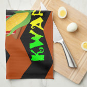 LINGE DE CUISINE HEUREUX KWANZAA (Quart Plié)