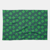 Linge De Cuisine HEUREUX ST. PATRICK'S DAY Shamrock Motif Kitchen T (Horizontal)