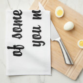 Linge De Cuisine Hey Karma... (Quart Plié)