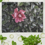Linge De Cuisine Hibiscus givré (Plié)