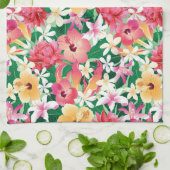 Linge De Cuisine Hibiscus tropical (Plié)
