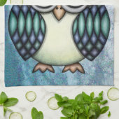 Linge De Cuisine Hibou (Plié)