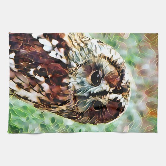 LINGE DE CUISINE HIBOU (Horizontal)