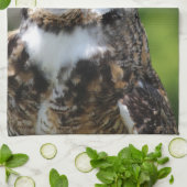 Linge De Cuisine Hibou à cornes (Plié)