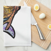 Linge De Cuisine Hibou à trois lunes (Quart Plié)