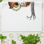 Linge De Cuisine Hibou vintage (Plié)