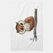 Linge De Cuisine Hibou vintage (Vertical)