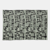 Linge De Cuisine Hiéroglyphes Aliens (Horizontal)