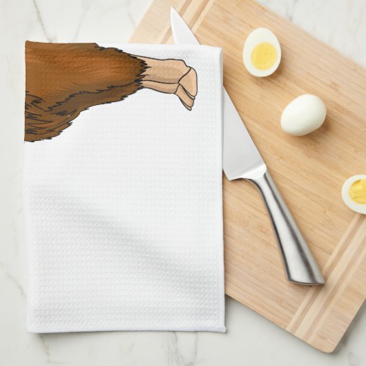 Linge De Cuisine Highland cow (Quart Plié)