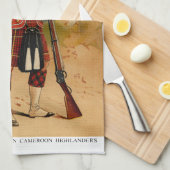 Linge De Cuisine Highlanders du Queens Cameroun (Quart Plié)