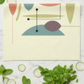 Linge De Cuisine Hip atomique rétro Abstraite (Plié)