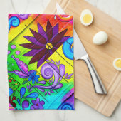 Linge De Cuisine hippie super des années 70 (Quart Plié)