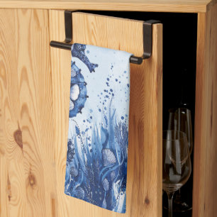 Linge De Cuisine Hippocampe Coquillages