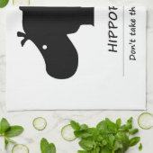 Linge De Cuisine Hippopotame (Plié)