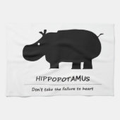 Linge De Cuisine Hippopotame (Horizontal)