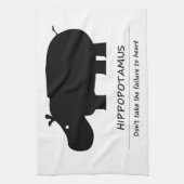 Linge De Cuisine Hippopotame (Vertical)