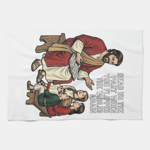 Linge De Cuisine Histoire de la Bible drôle Vintage Professeur reli