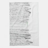 Linge De Cuisine Histoire de Noël blanche (Vertical)