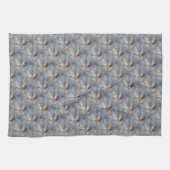 Linge De Cuisine Hiver Bluebird Animal Nature Motif      (Horizontal)