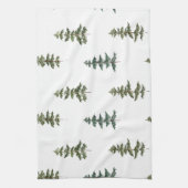 Linge De Cuisine Hiver branché | Motif d'arbre de Noël (Vertical)