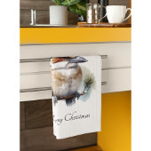 Linge De Cuisine Hiver Kookaburra voeux, personnalisé