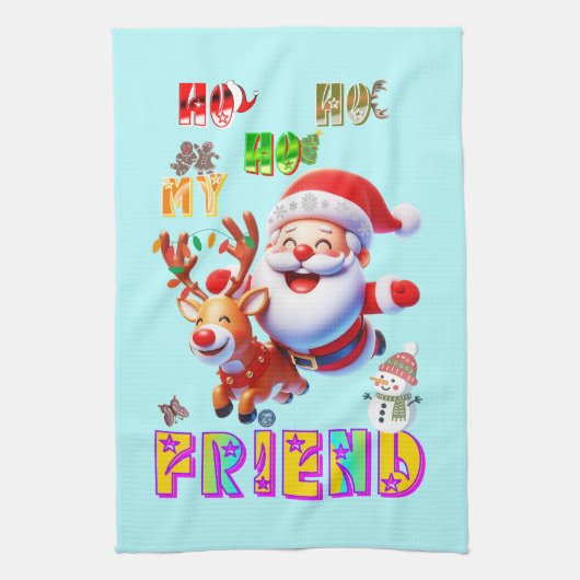 Linge De Cuisine Ho Ho Ho Mon Cher Ami (Vertical)
