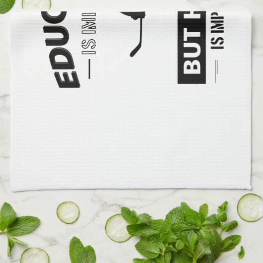 Linge De Cuisine Hockey drôle (Plié)