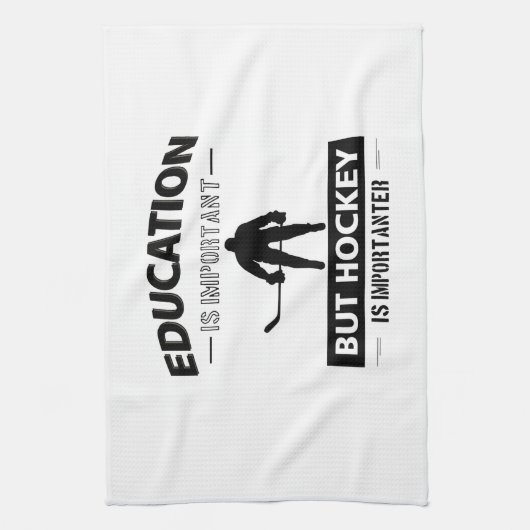 Linge De Cuisine Hockey drôle (Vertical)