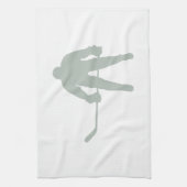 Linge De Cuisine Hockey gris cendré (Vertical)