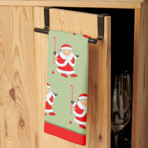 Linge De Cuisine Hockey sur gazon de Noël