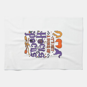 Linge De Cuisine Hocus Pocus Halloween Sorcières Chaudron Balai Cha