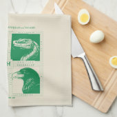 Linge De Cuisine HOGWARTS™ Grille d'animaux de maison (Quart Plié)