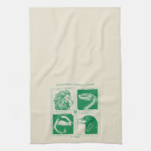 Linge De Cuisine HOGWARTS™ Grille d'animaux de maison (Vertical)