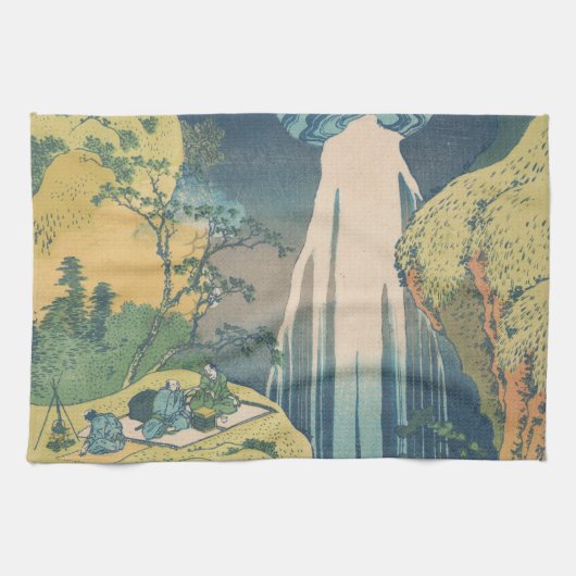 Linge De Cuisine Hokusai Amida Cascade Japon (Horizontal)