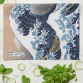 Linge De Cuisine Hokusai , “ The Great Wave off Kanagawa ” (Plié)