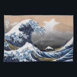 Linge De Cuisine Hokusai , “ The Great Wave off Kanagawa ”<br><div class="desc">私はHokusaiが好きな人のためにこの製品を作りました。</div>