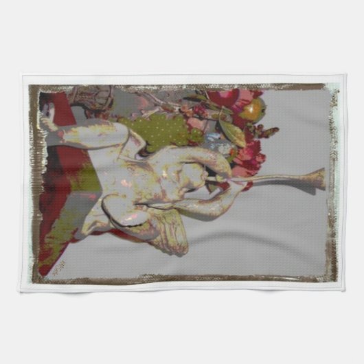 Linge De Cuisine Holiday Cherub (Horizontal)