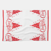 Linge De Cuisine Holiday Merry Christmas  (Horizontal)